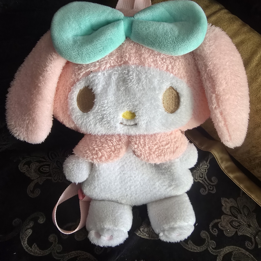 Cute Plush Character Backpack